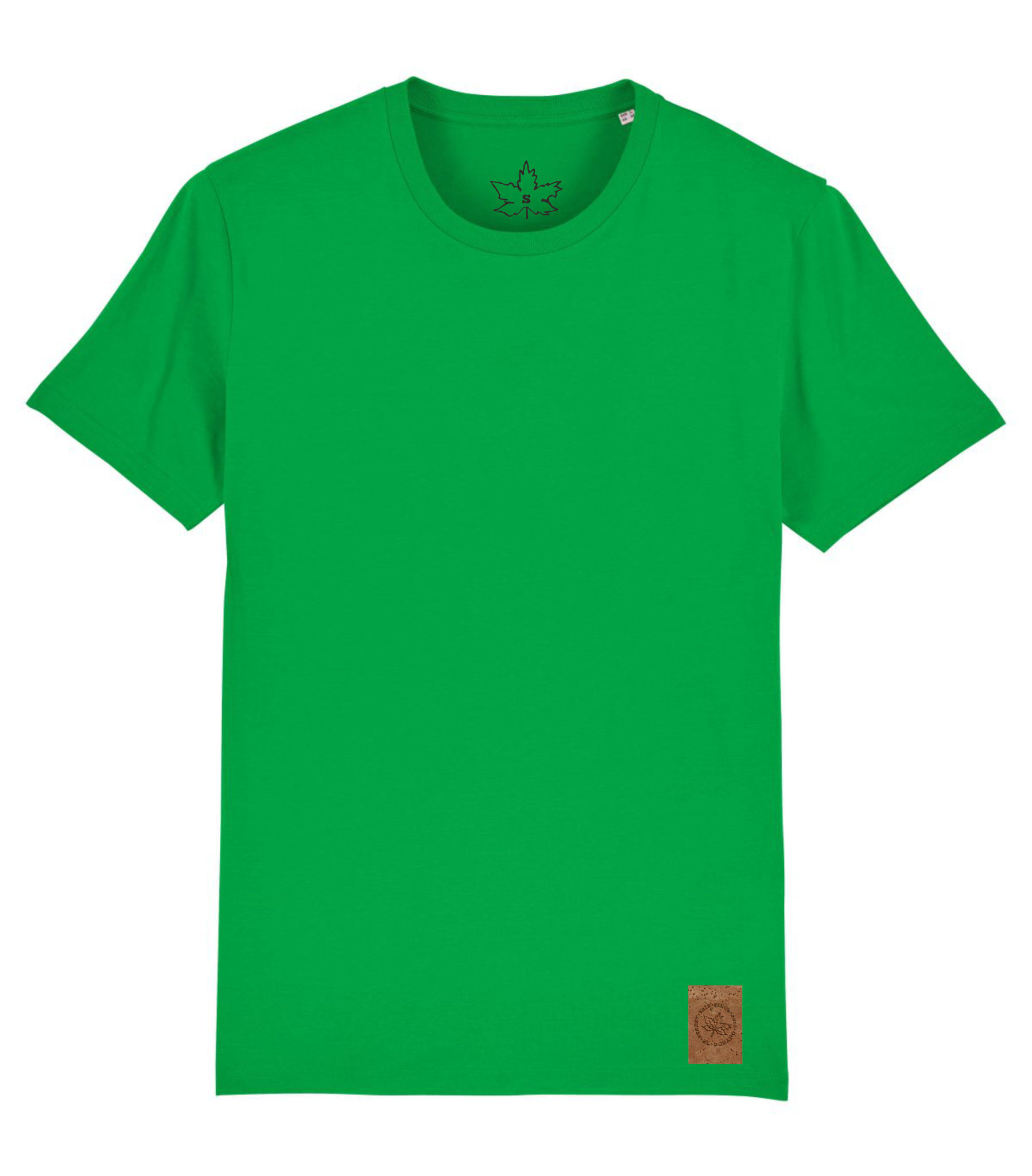 Basic Bio Herren/Unisex T-Shirt - Grünton